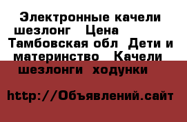 Электронные качели шезлонг › Цена ­ 3 500 - Тамбовская обл. Дети и материнство » Качели, шезлонги, ходунки   